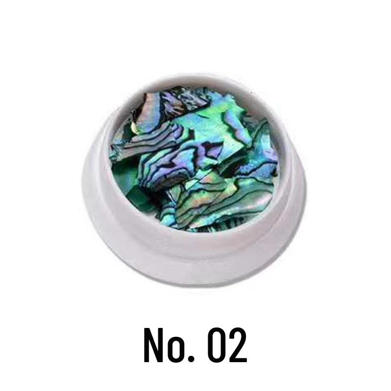 Japanese Abalone Shell Nail Art: Iridescent Ultra-Thin Fragments