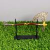 18cm God of War 4 Katana Axe Metal Anime Kratos Athena Blade Ghost Leviathan Chaos Sword Real Size Japanese Katana Sabre Toy