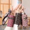 2024 Vintage Monogram Coin Purse: Mini Bag, Earphone & Lipstick Holder, Keychain Accessory