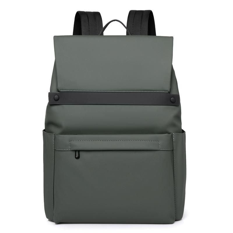 Large Capacity Computer Backpack Men s Business Backpack зелёный