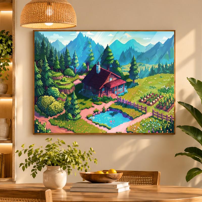 5D Diamond Painting Stardew Valley DIY Full Drill Diamond Art Kit Home Decoration