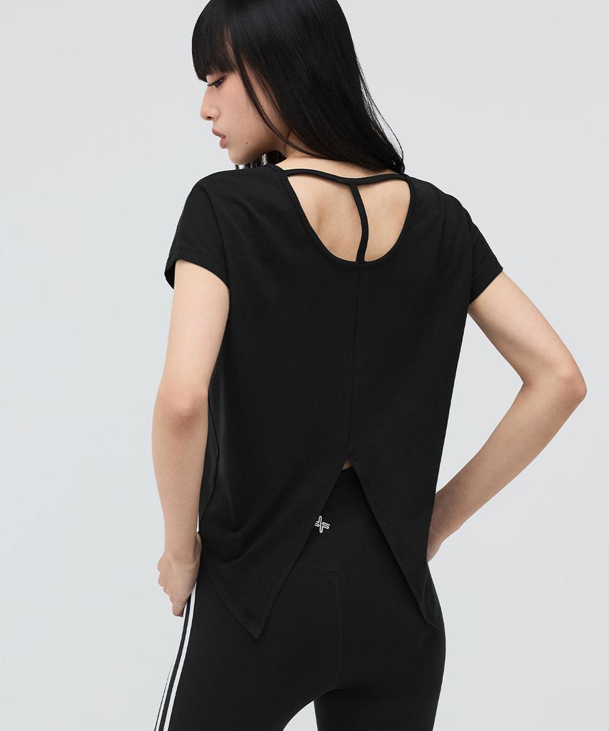 XEXYMIX Modal Back Point Short Sleeve Xfl2Ts1108