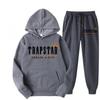 Men Women Hooded Fleece Tracksuit Set Long Sleeve Top Pant Casual Sportswear