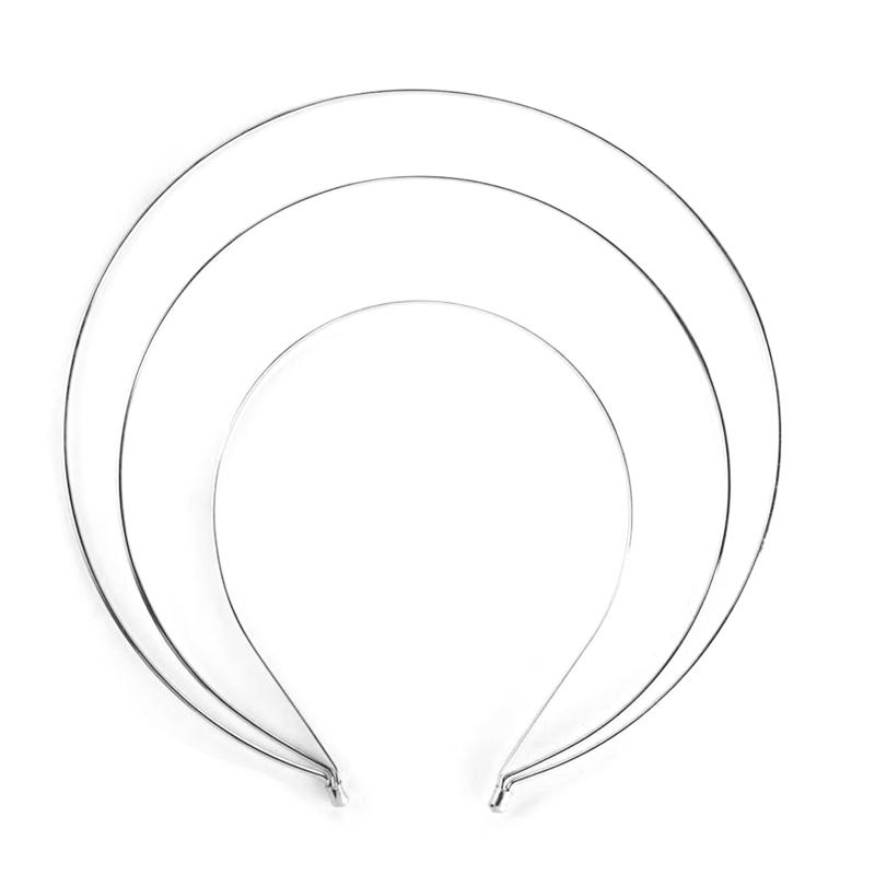 Accessori Semplici Dolci per Capelli Donna Studenti Fascia per Lavare il Viso Fasce a Corona Cerchio per Capelli a Base a Tre Strati Fai da Te