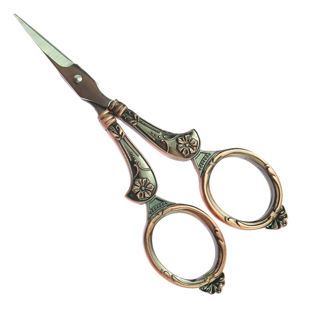1 шт., портновские ножницы из нержавеющей стали в европейском винтажном ...