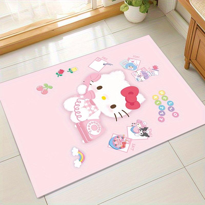 

1 шт. Розовый коврик Hello Kitty для телефонных звонков - Милый декор Hello Kitty для офисаz126 60cm by 90cm