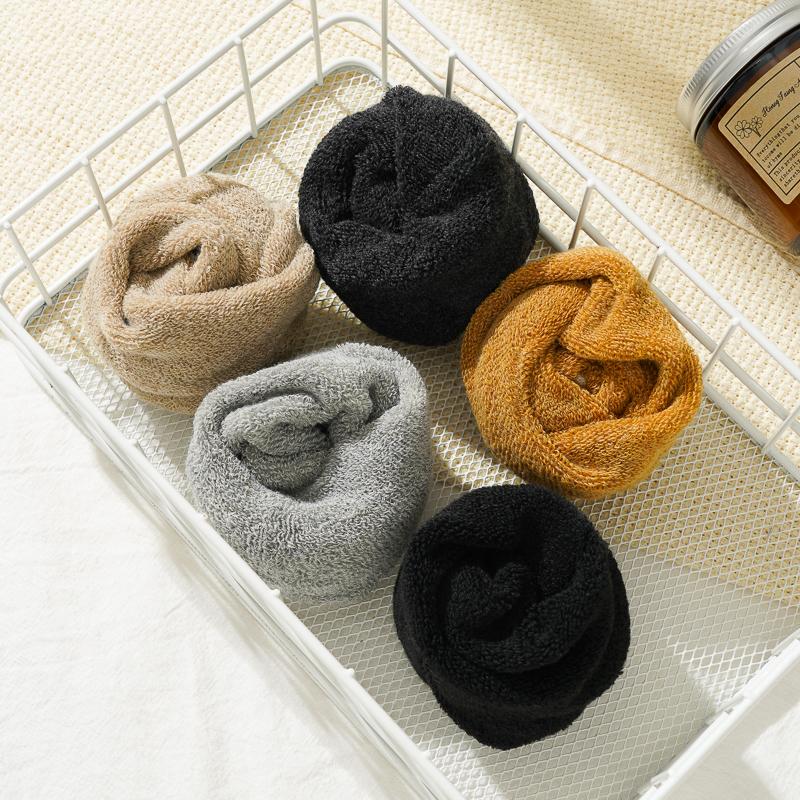 Men's Thickened Cotton Socks Warm Mid-tube Socks Soft Skin-friendly Casual Socks