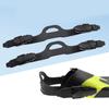 Quick Detaching Scubas Fin Straps Rubber Construction Flippers Straps Swimming Fin Belt for Any Foot Size Easy Installation
