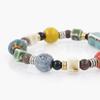 Jbans Classic Antique Color Ceramic Mix Bead Bracelet (C2501Ac1254_Br)