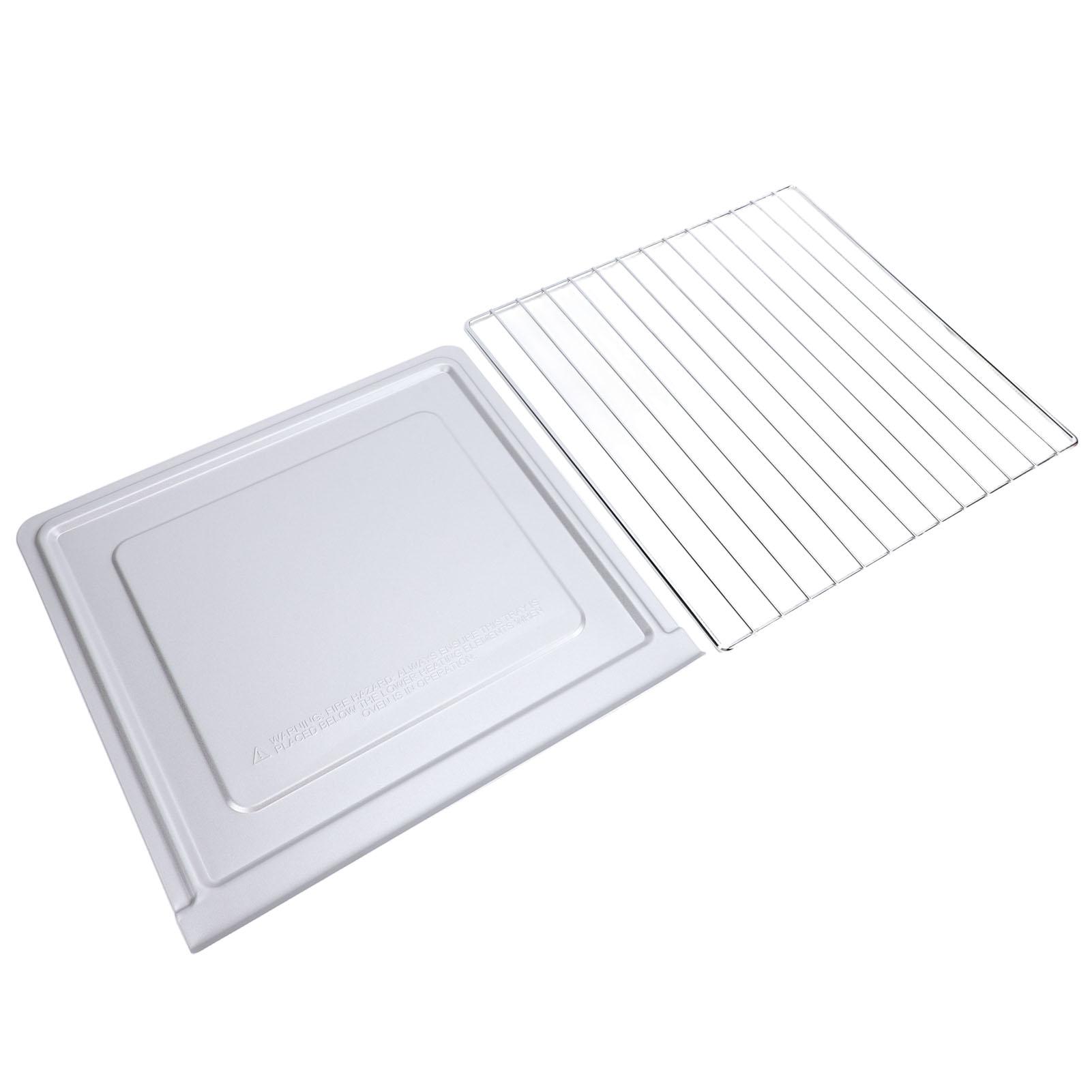 Plateau et grille de cuisson compatibles avec le four SP101 SP100 Ensemble plateau de cuisson et grille en acier inoxydable
