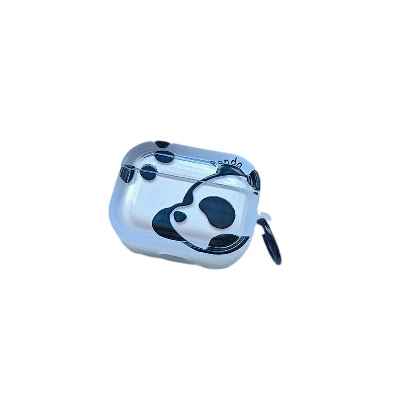 Red panda for airpods4 apple bluetooth wireless headset cover 1/2/3 generation pro2 creative personality cute