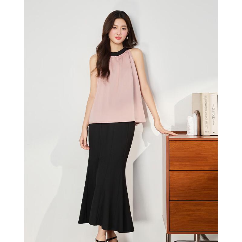 IEF Relaxed Style Halter Top & Skirt Set