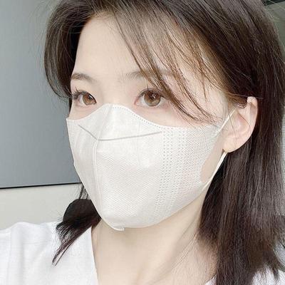 10/100Pcs 3D Protective Masks Efficient Protection Breathable Fashion Protective Masks Fashionable Face Masks Disposable Masks