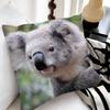 Süßer Koala Kissenbezug Modischer Quadratischer Kissenbezug Schlafzimmer Sofa Raum Ins Dekoration Freizeit