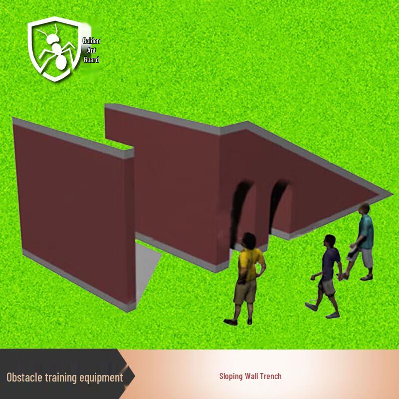 600-Meter Obstacle Course Training Equipment