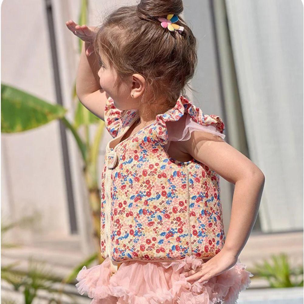 Gilet di Galleggiamento Regolabile per Bambini Che Non Cade Giù Gilet da Nuoto Senza Gonfiaggio Bambino