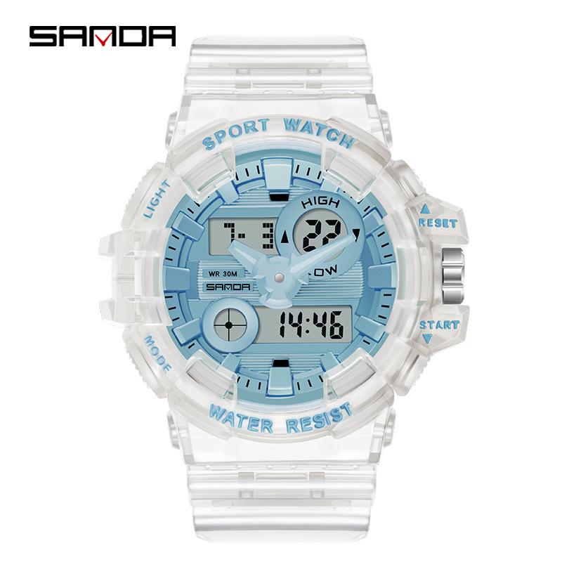 Orologio Sportivo Impermeabile Multifunzione Sanda per Studenti con Sveglia