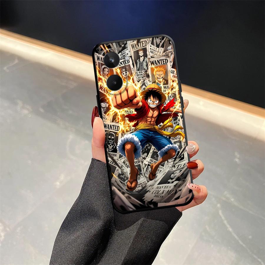 Phone Cover Case for Realme C21 C25 12 14 11 Pro C33 C35 C53 C55 P3 Ultra GT Master Neo2 C15 C12 Nazro 50 50i Ones Pieces Luffy