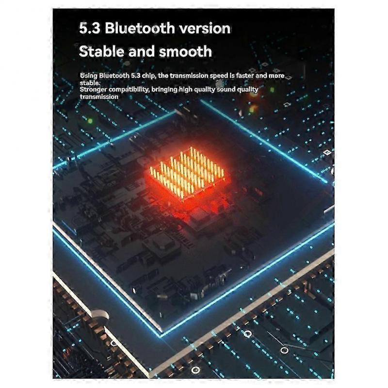 Wireless Bluetooth V5.3 Ear Buds Hybrid Active Noise Cancelling ENC ANC Earbuds for Laptop Pad Andr