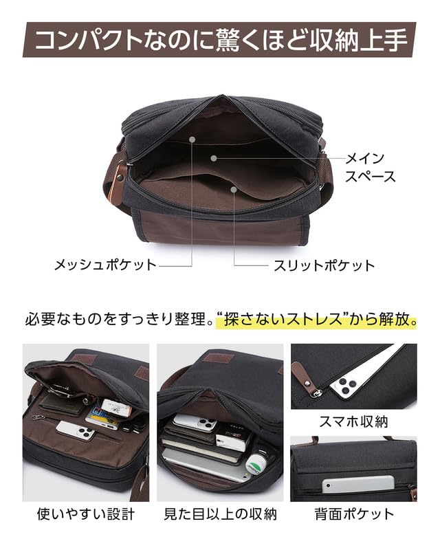 Azul Mar Heavy-Duty Shoulder Bag, Water-Repellent, Lightweight, 2-Way Multifunctional Handbag, Perfect for Daily Use, Tablet Storage, Commuting, and S