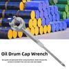 Barrel Drum Aluminum Bung Wrench Sturdy Practical Drum Wrench Multipurpose Drum Cap Wrench 2 and 3/4 Inch Bung Caps