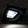 1Pair For Hyundai Creta IX25 2017 2018   Front Bumper LED DRL Daytime Running Light Fog Lamp