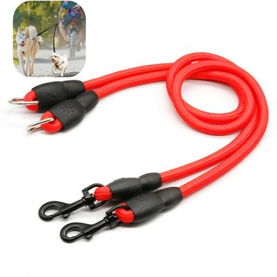 Guinzaglio Doppio per Cani Guinzagli Doppi per Passeggiate con Cani Catene Staccabili per Cani Due Cani Guinzagli Doppi Walker Accessori per Animali Domestici Cintura per Animali Domestici