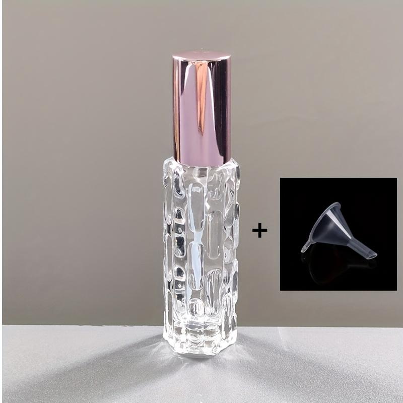 1 Set Of 10ml Mini Perfume Spray Bottles, Portable Travel Liquid Perfume Containers With Air Nozzle 1Set розового золота