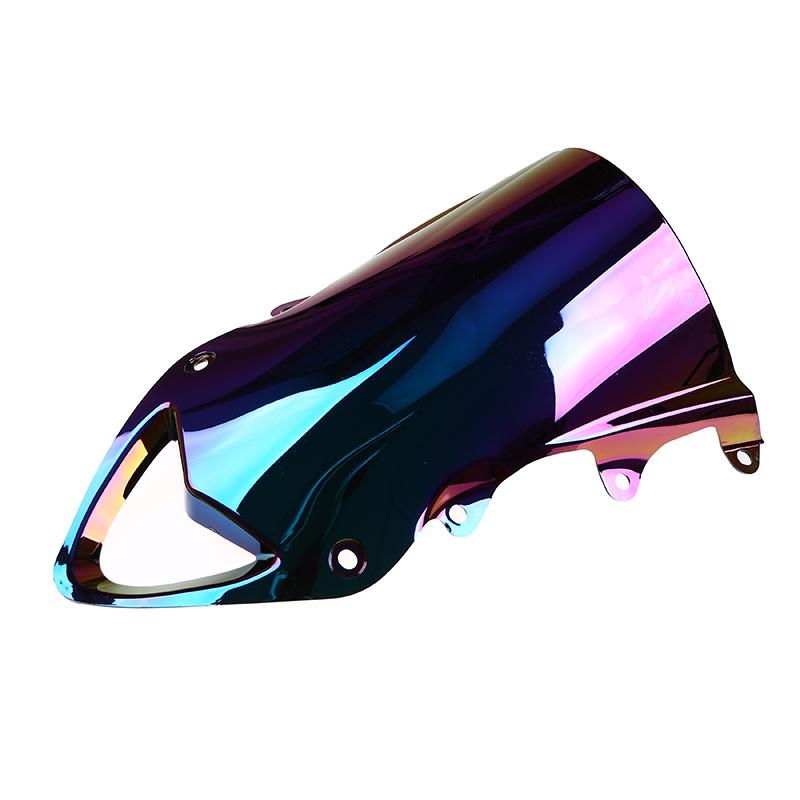 Iridium Motorcycle Double Bubble Windscreen Fit For BMW S1000RR 09-14 Racing Wind Shield Deflector Protectors Airflow