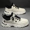 Autumn Mens Casual Shoes Leather MenS Sneakers Comfortable Soft Male Wark Board Shoes Platform Shoe For Men