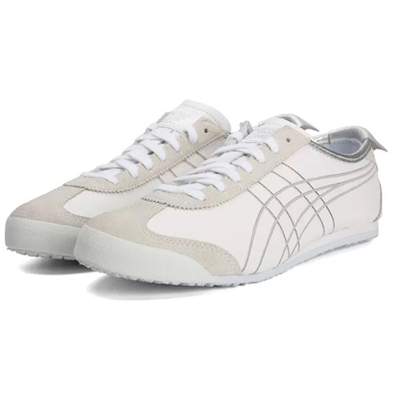 Onitsuka Tiger Mexico 66 White Silver Sneakers 1183A349-100