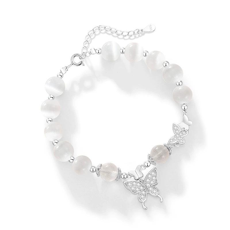 Phoenix-tailed Butterfly Super Fairy Butterfly Bracelet Female Ins Mori Sweet Bracelet Birthday Gift for Girlfriend and Girlfriend