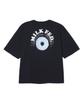 Milkfed Round Donuts Wide Short Sleeve Tee In Black Women's