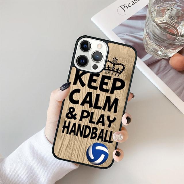 Handball Sport Phone Case Cover For iPhone 17 Air 15 16e 14 13 12 Pro Max 11 Pro Max Plus Coque Shell