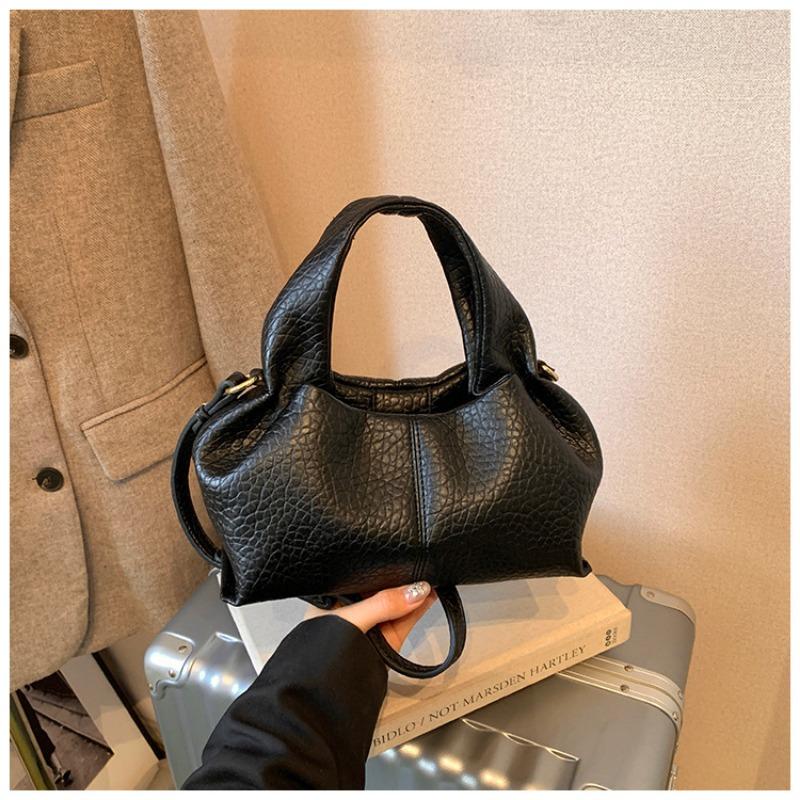 Modische handgehaltene Wolken-Tasche, Umhängetasche, Lässige Pendler-Schultertasche, Teigtaschen-förmige Tasche