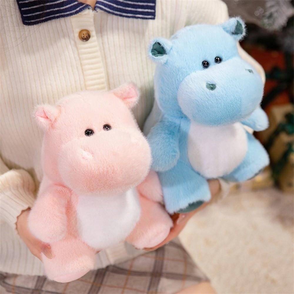 Cartoon Hippopotamus Doll 23cm/25cm Stuffed Plush Toy Hippopotamus Plush Toy Children's Gift