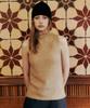 LOVEUSU Wool Halter Neck Sleeveless Knit (Beige)