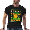 Psych TV-Show Shawn Gus Ananas Feiertagsthema T-Shirt Lässiges Minimalistisches Kurzarm-Oberteil