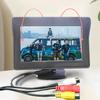 Universal Backup Car Rear View Camera with 5 Inch Monitor for Truck HD Screen LED Night Vision Waterproof Paking Bus Security