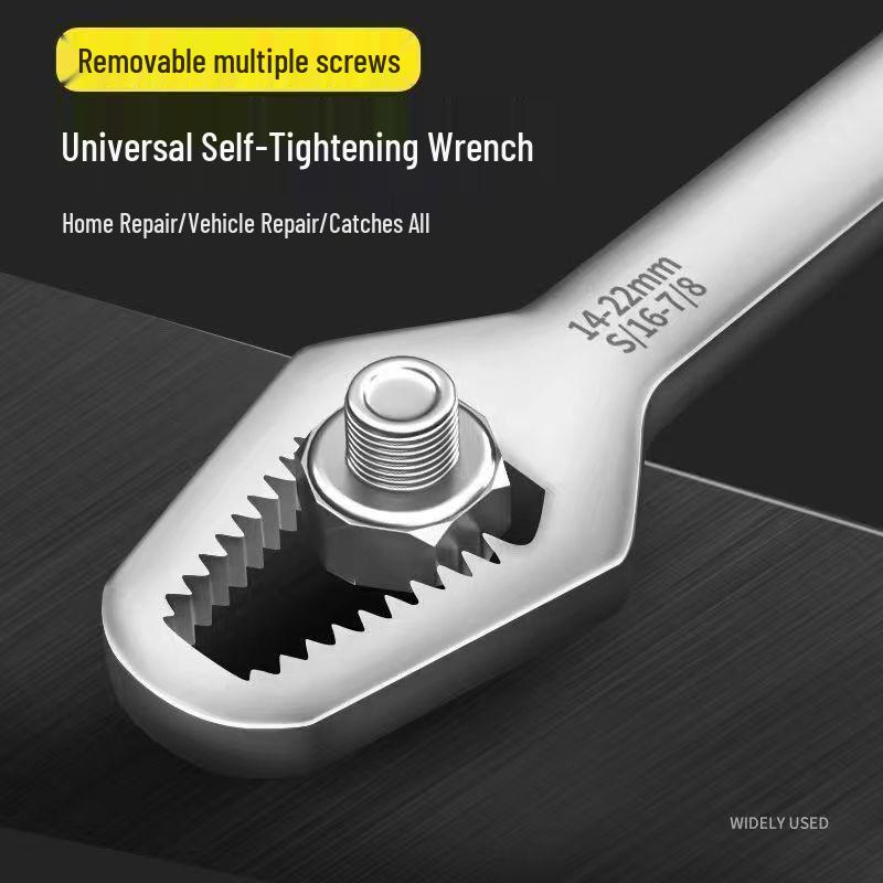 German Self-Tightening Universal Double-Ended Adjustable Wrench
