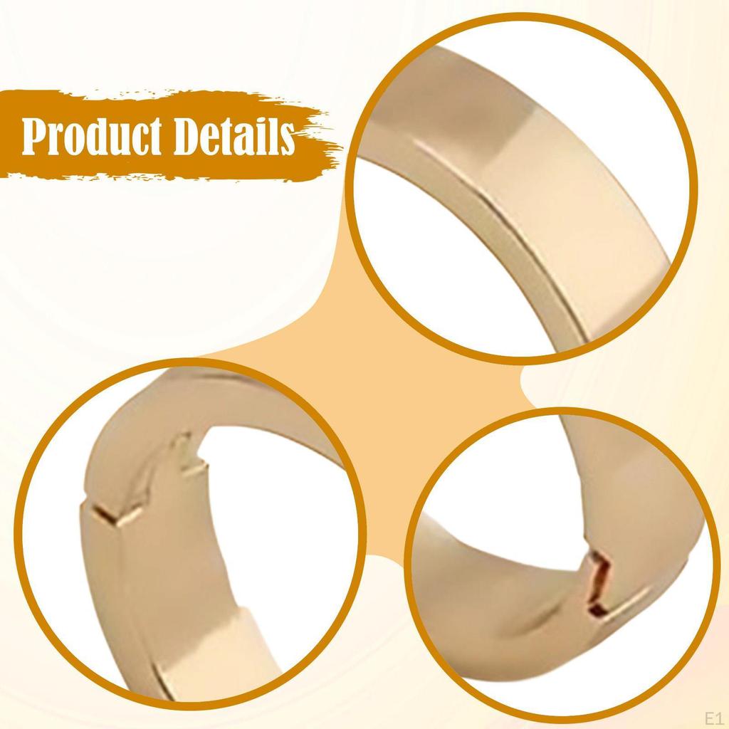 10x Loose Leaf Binder s,Split Hinged Clips Replacement Desk Calendar Binding s Book for Booklets