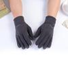 Unisex Windproof Fleece Cycling Gloves for Autumn & Winter