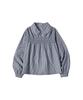 COMONINOZ W Shirring Blouse [Navy]