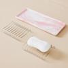LISM Ceramic Soap Dish with Drain