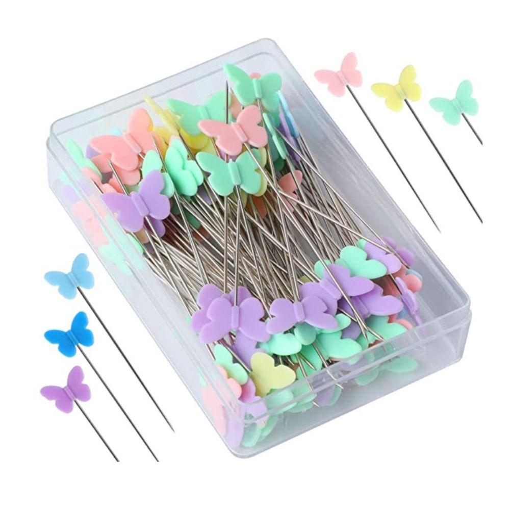 

100pcs Fixed Dressmaking Pin Safety Sewing Positioning Needle Positioning Sewing Pins DIY Crafts