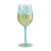 Enesco Lolita Wine Glass Under the Sea 6012482