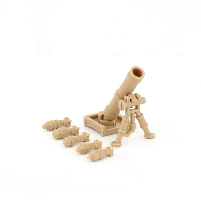 Military Building Block Set Compatible Solider Figures Army Weapons Guns Gift Presents Equipment Accessories NSV Gatling Mortar Toys Playsets