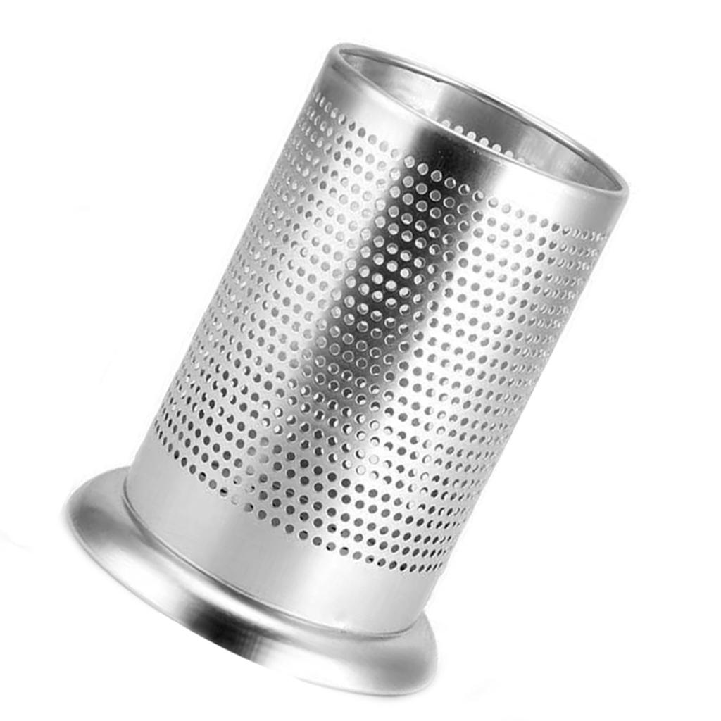 Edelstahl Essstäbchenhalter Essstäbchen Strohkorb Trockengestell Utensil Organizer für die Küche