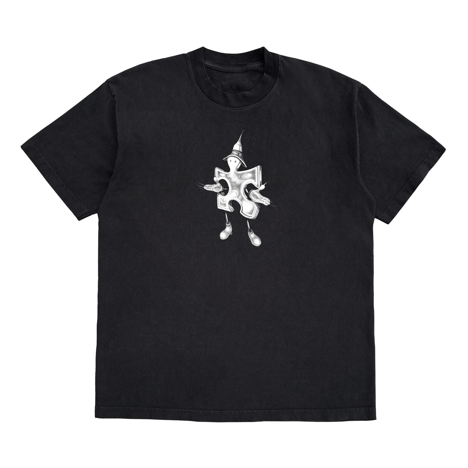 Puzzle Vada Vada Puzzle Piece Fletcher Shears T shirt 4XL