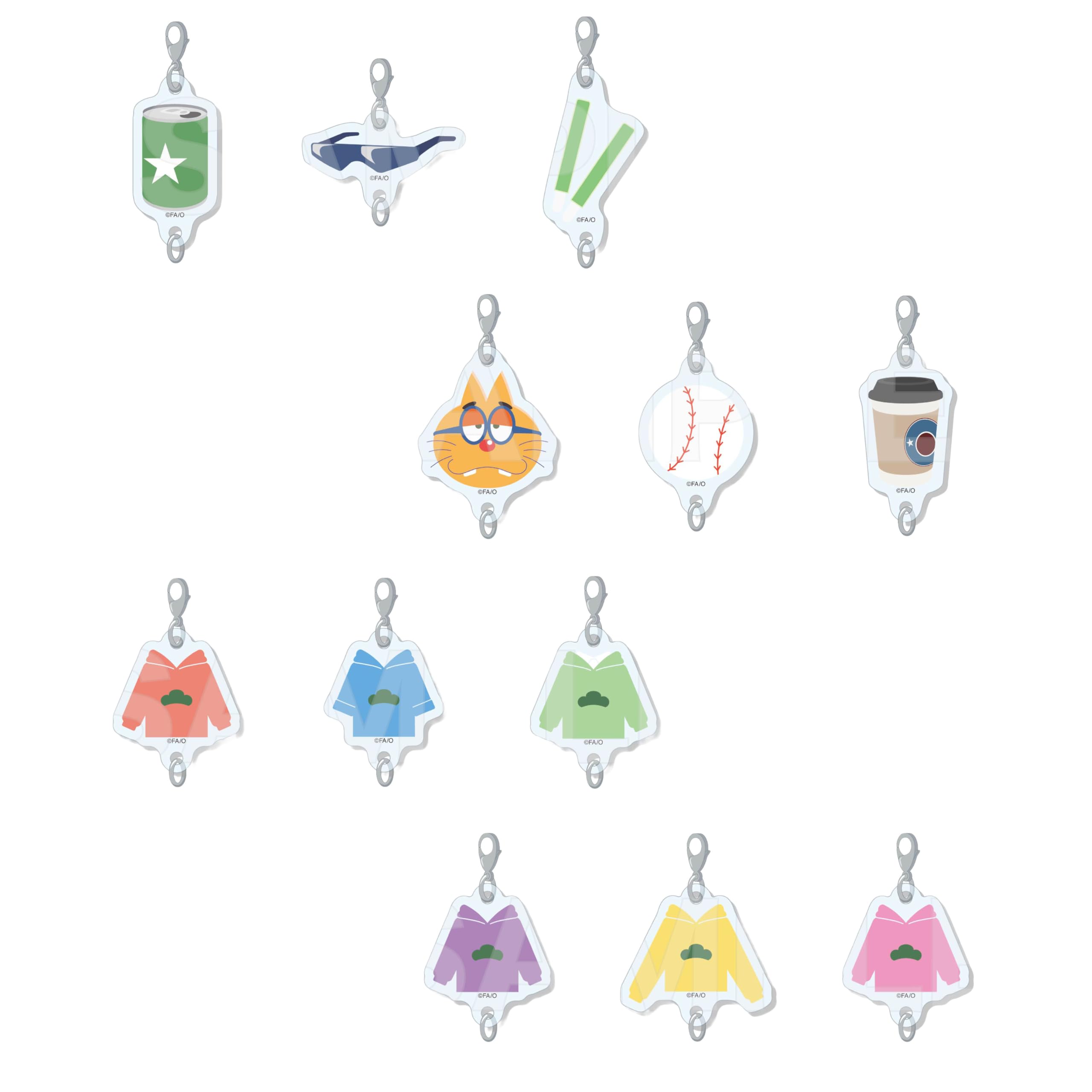 

Маленькая коробка с шармами Osomatsu-san 12 штук